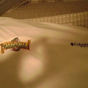 Columbia PFG Swetwater Brewing Patriotic Omni Shade L/S Men's Large New w/o Tags